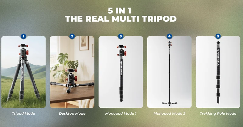 Freewell The Real Multi Tripod 5-in-1