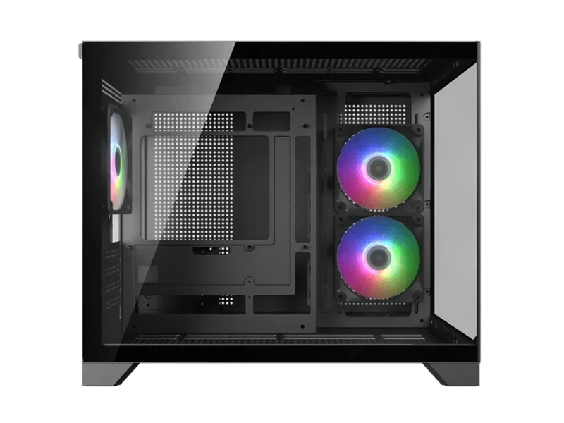 Cougar FV150 Mini RGB Micro-ATX Mid-Tower Case - Black