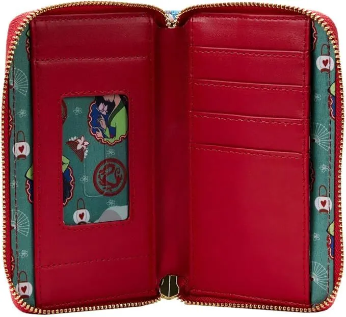 Loungefly Disney Mulan - Princess Scene Zip Around Wallet