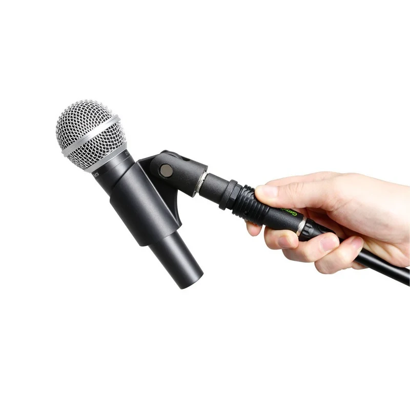 Gravity MSQC1B Quick 90mm Aluminium Coupler For Mic Clips & Boom Arms Black