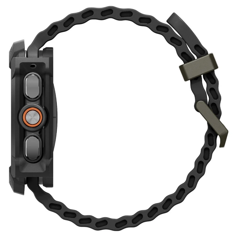 Spigen Galaxy Watch Ultra 2 47mm 2026 Rugged Armor Case (Black)