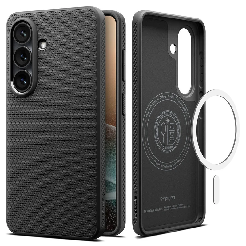 Spigen Galaxy S26 Liquid Air (MagFit) Case (Black)