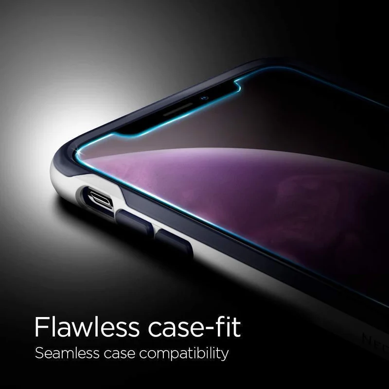 SPIGEN EZ Fit Glass Screen Protector for iPhone 11/XR (Clear)