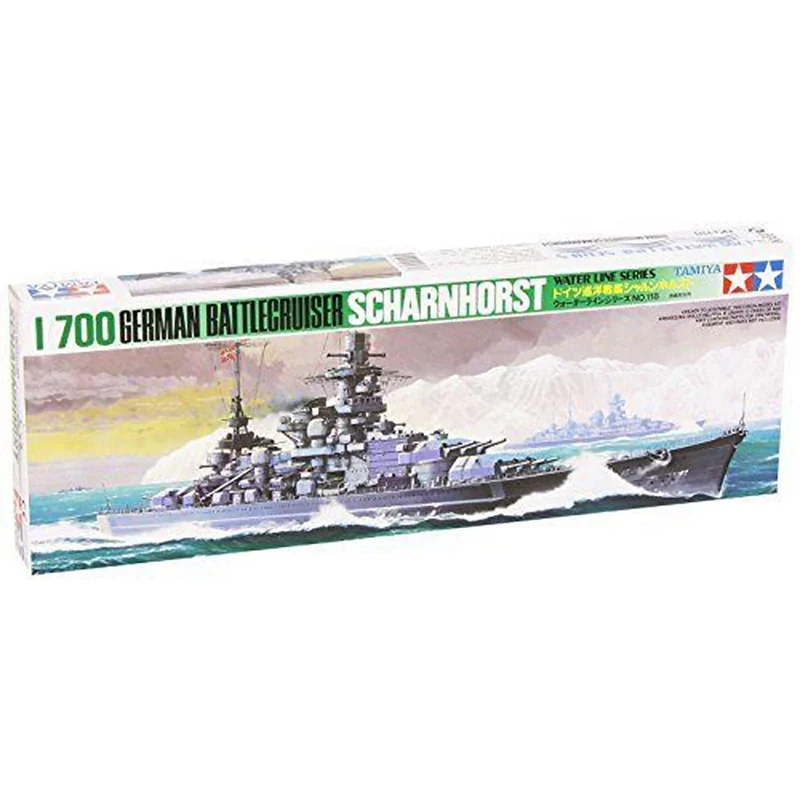 Tamiya 1/700 German Scharnhorst Battle