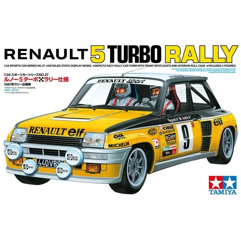 Tamiya 1/24 Renault 5 Turbo Rally Kit