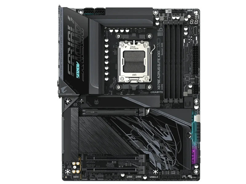 Gigabyte X870E Aorus Elite X3D AM5 ATX Motherboard (X870E AORUS ELITE X3D)