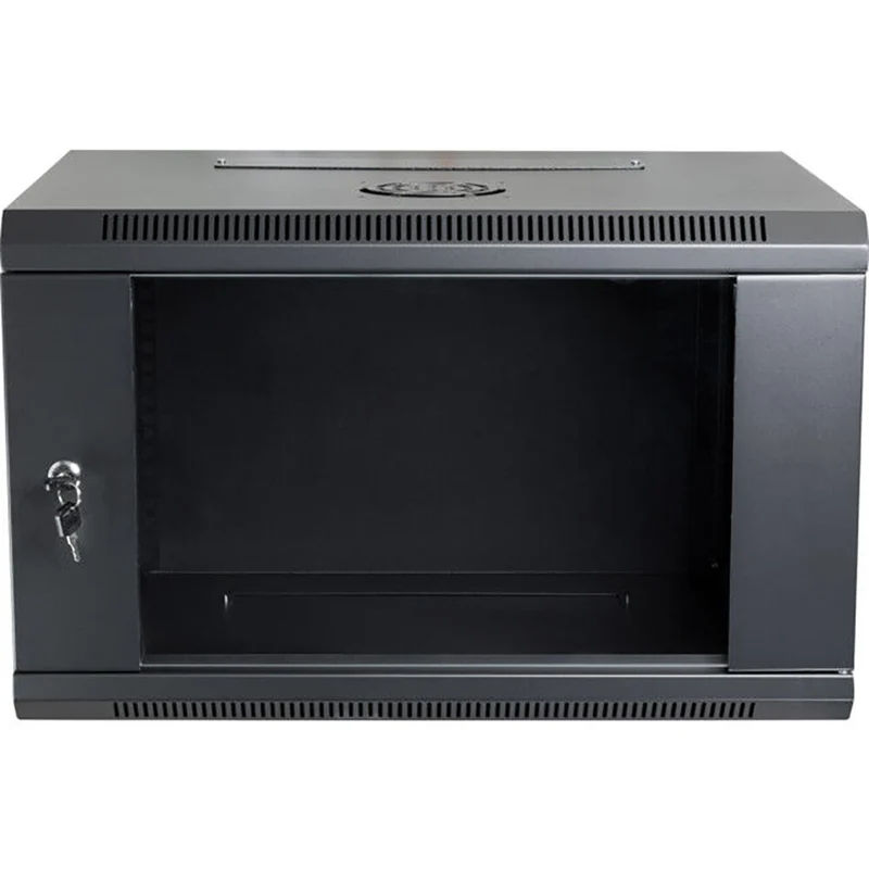 Pro2 6RU Wall Mount Cabinet Server Rack with Glass Door 600x450mm