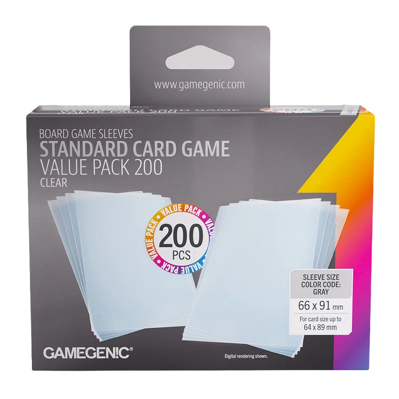 Gamegenic Standard Size 66mm x 91mm 200pc