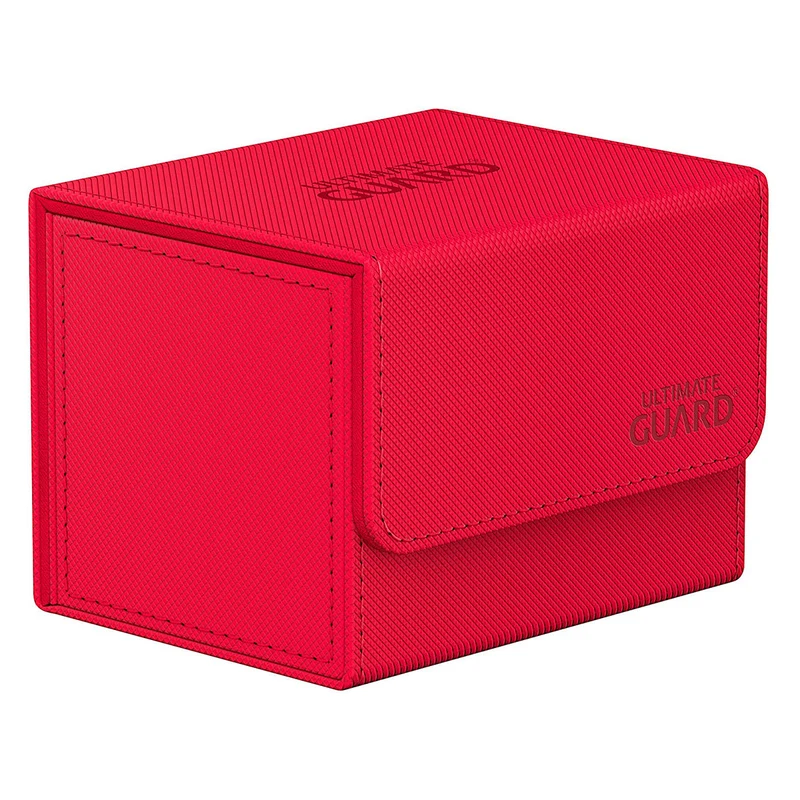 Ultimate Guard Sidewinder 100 Xenoskin Monocolor Red Deck Box