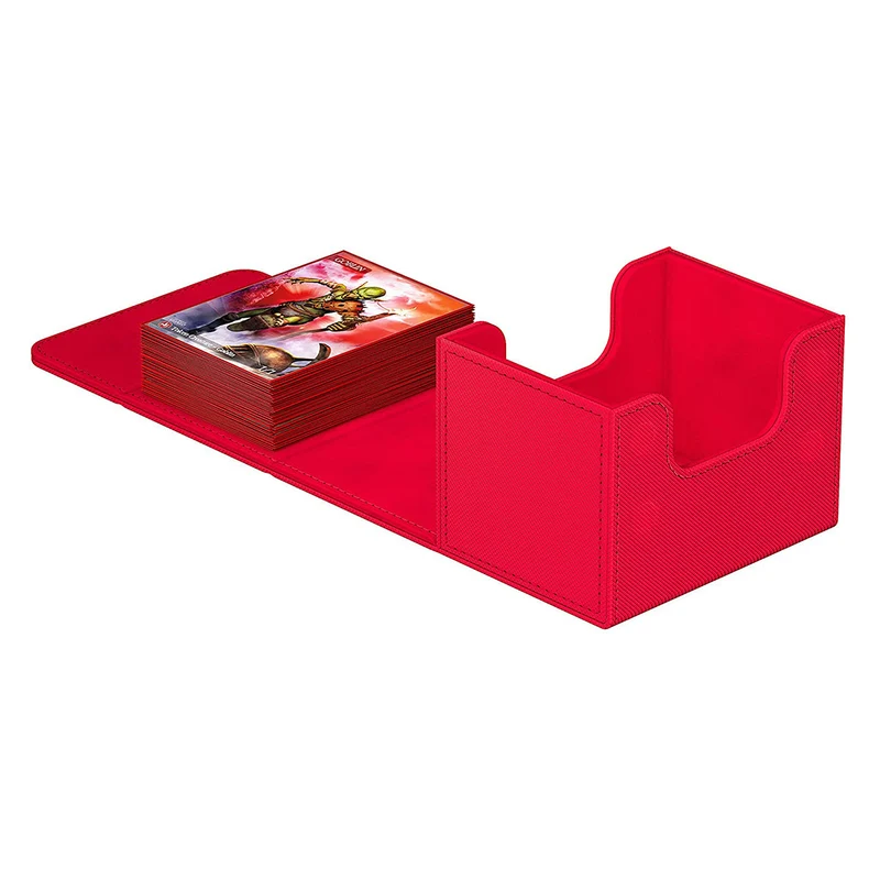 Ultimate Guard Sidewinder 100 Xenoskin Monocolor Red Deck Box