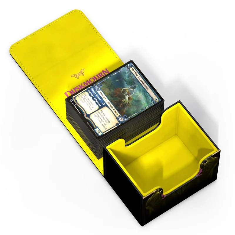 Ultimate Guard Sidewinder 100+ XenoSkin Deck Box - MTG Duskmourn - Valgavoth's Seneschal