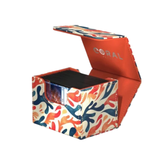 Ultimate Guard Sidewinder 100+ Xenoskin Deck Box - 2025 Exclusive Coral Places - Mellow Sea