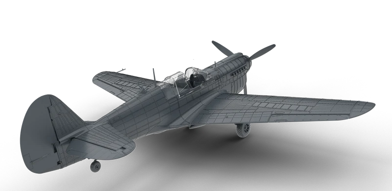 Eduard 1/48 P-40N Warhawk Royal Class Dual Combo Model Kit (Aus decals)