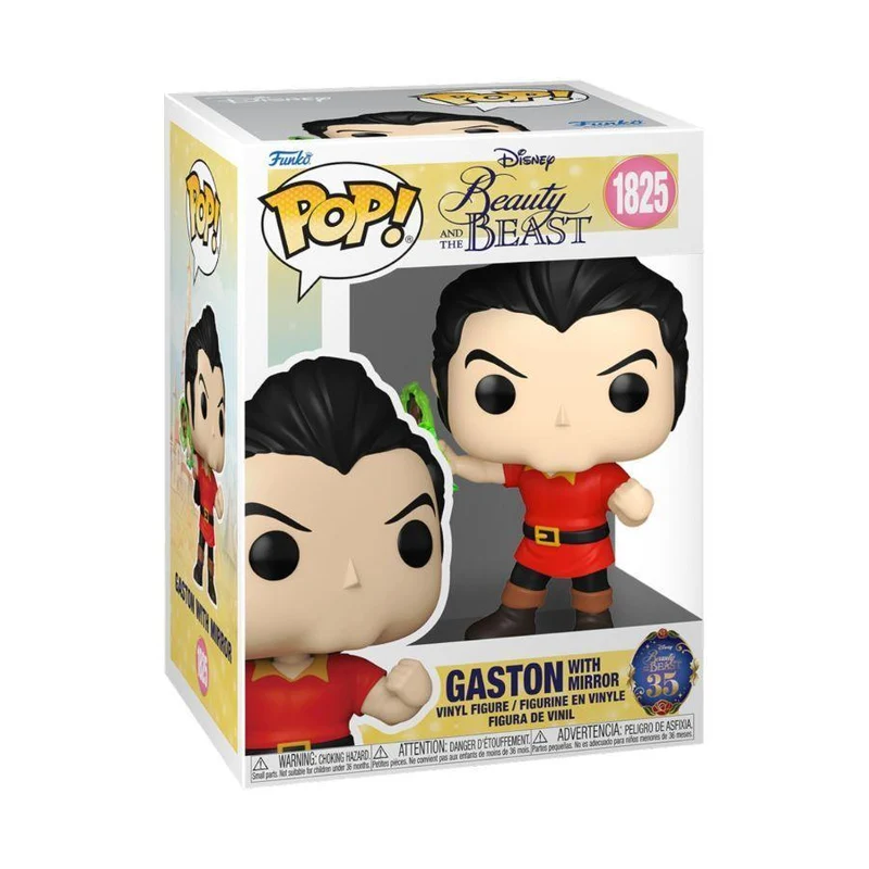 Beauty & the Beast – Gaston with Mirror Pop! Vinyl
