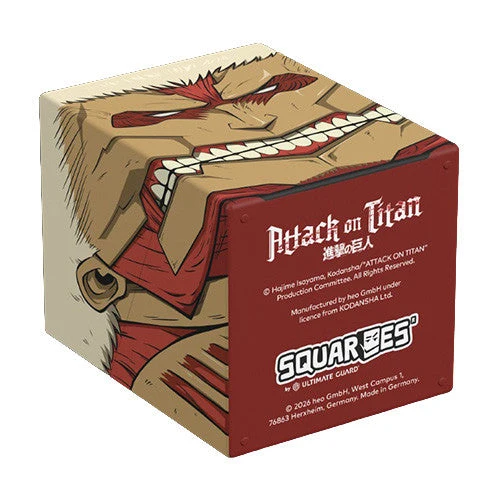 Ultimate Guard Squaroes Attack on Titan Armored Titan Deck Box
