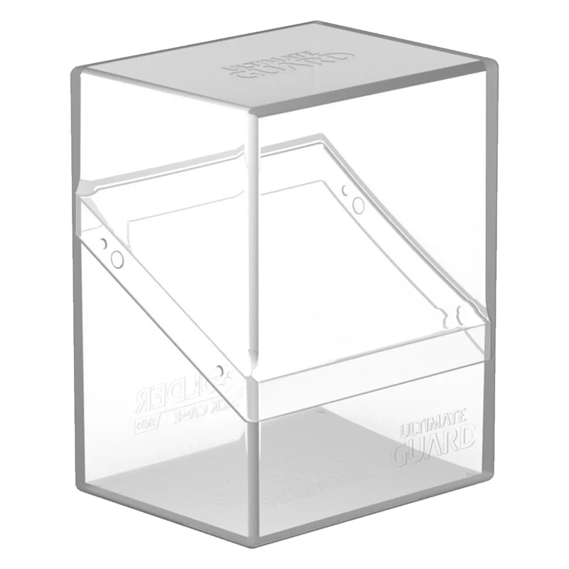 Ultimate Guard Boulder Deck Case 80+ Standard Size Clear Deck Box