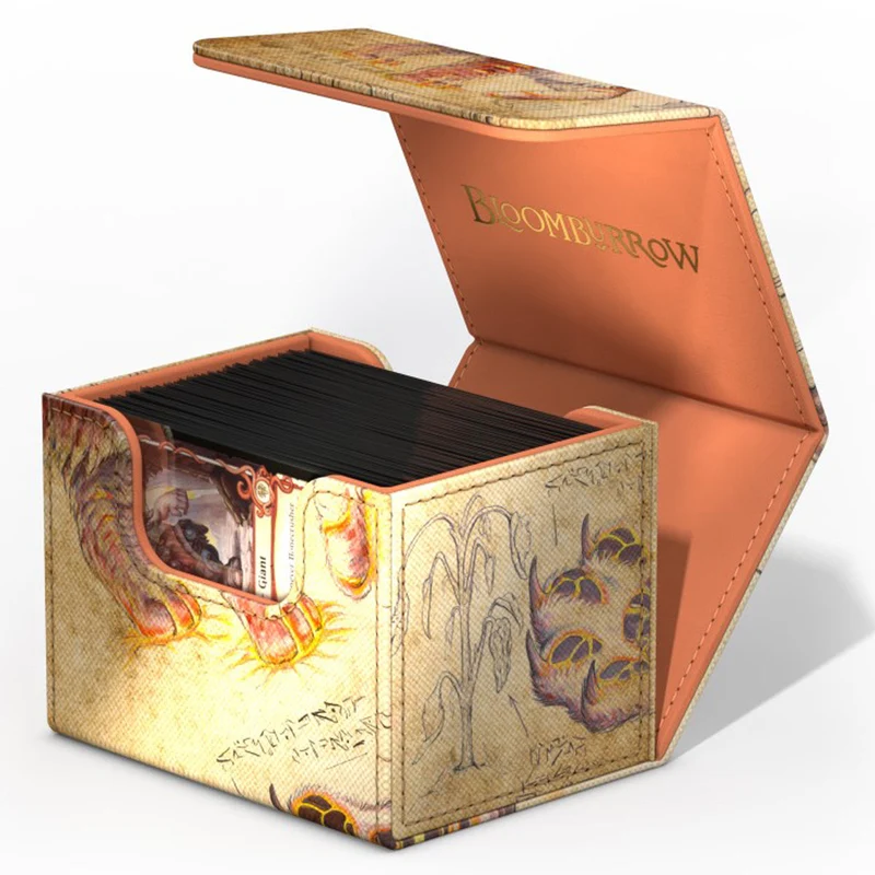 Ultimate Guard Sidewinder 100+ Xenoskin Deck Box - MTG Bloomburrow - Sunspine Lynx
