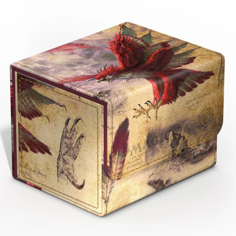 Ultimate Guard Sidewinder 100+ Xenoskin Deck Box - MTG Bloomburrow - Dragonhawk, Fate's Tempest