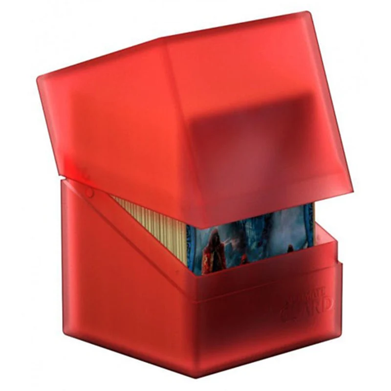Ultimate Guard Boulder Deck Case 100+ Standard Size Ruby