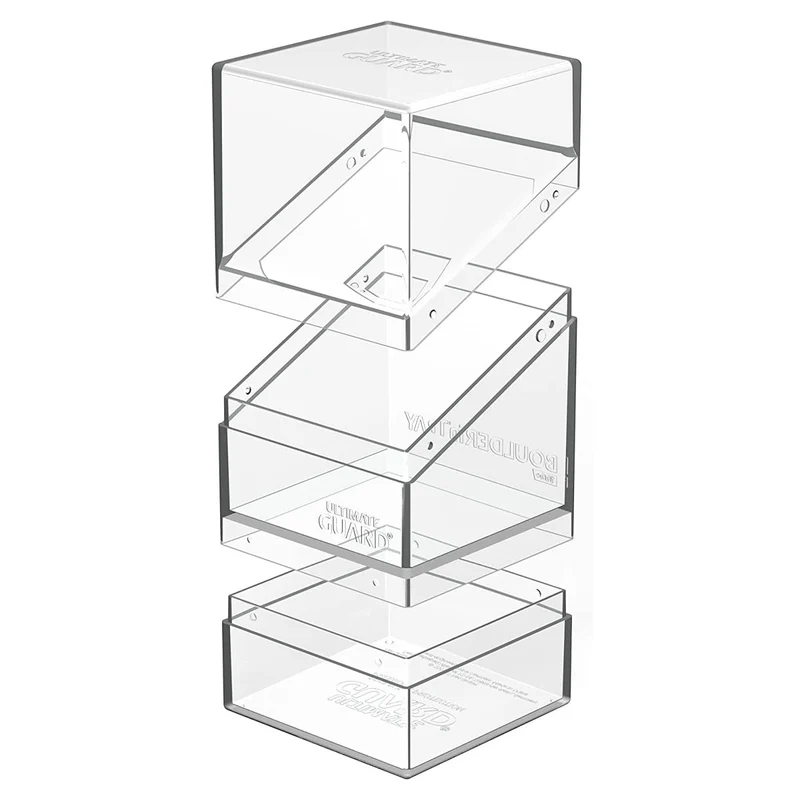 Ultimate Guard Boulder n Tray 100+ Clear Deck Box