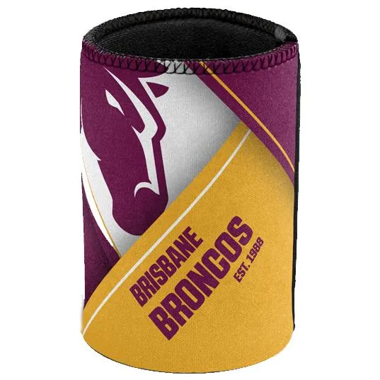 NRL - Brisbane Broncos - Logo Can Cooler/Stubby Holder