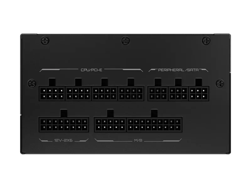 GIGABYTE GAMING 850GM PG5 80+ Gold Cybenetics 850W ATX3.1 Fully Modular Power Supply