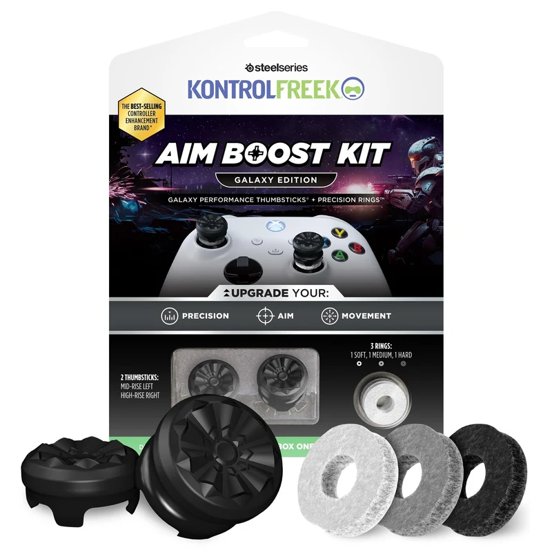 KontrolFreek Aim Boost Kit Galaxy Thumbsticks for Xbox