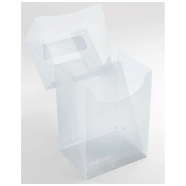 Gamegenic Deck Holder Holds 80 Sleeves Deck Box Cards (Clear)