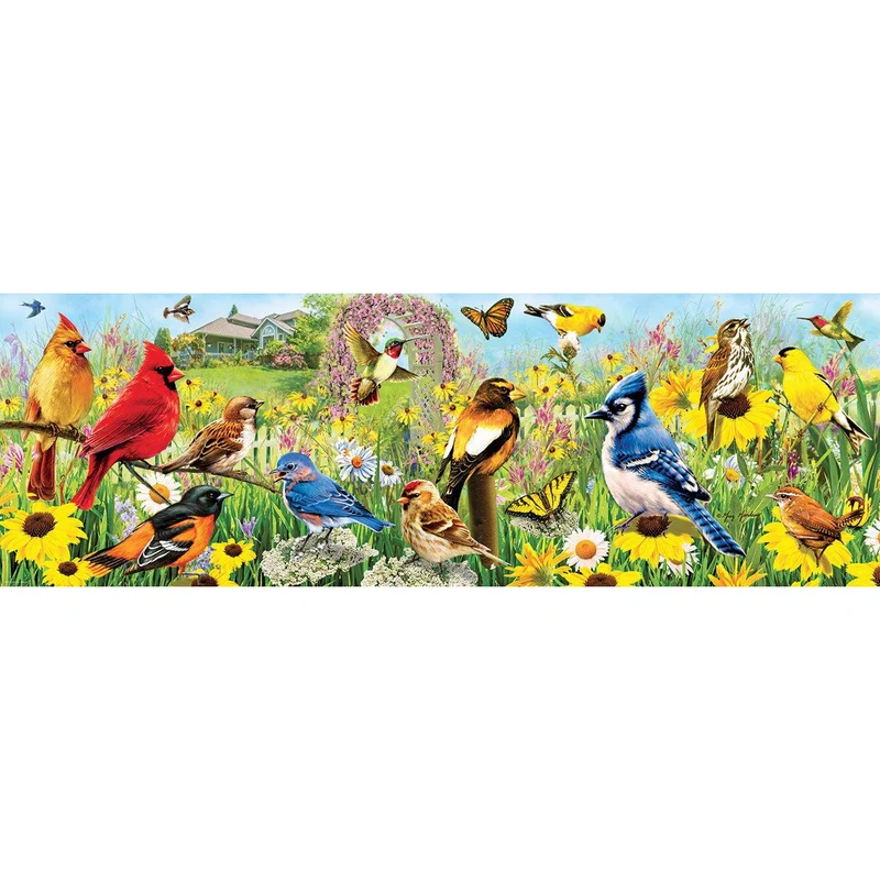 Eurographics 1000pc Backyard Birds Puzzle