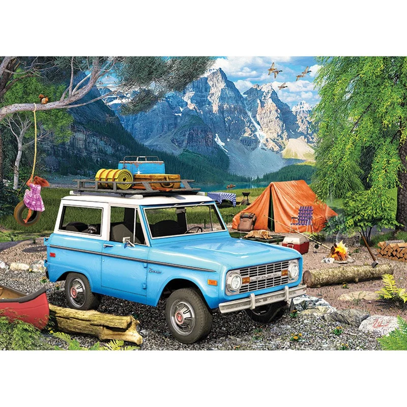 Eurographics 1000pc Backwoods Bronco Puzzle