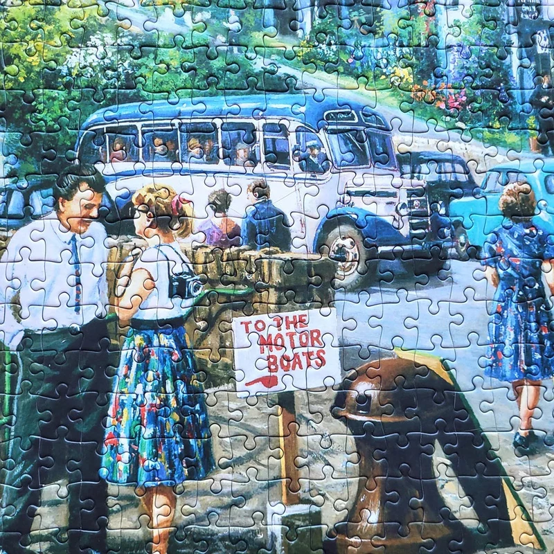 Gibsons 636pc Ice Cream By The River Puzzle
