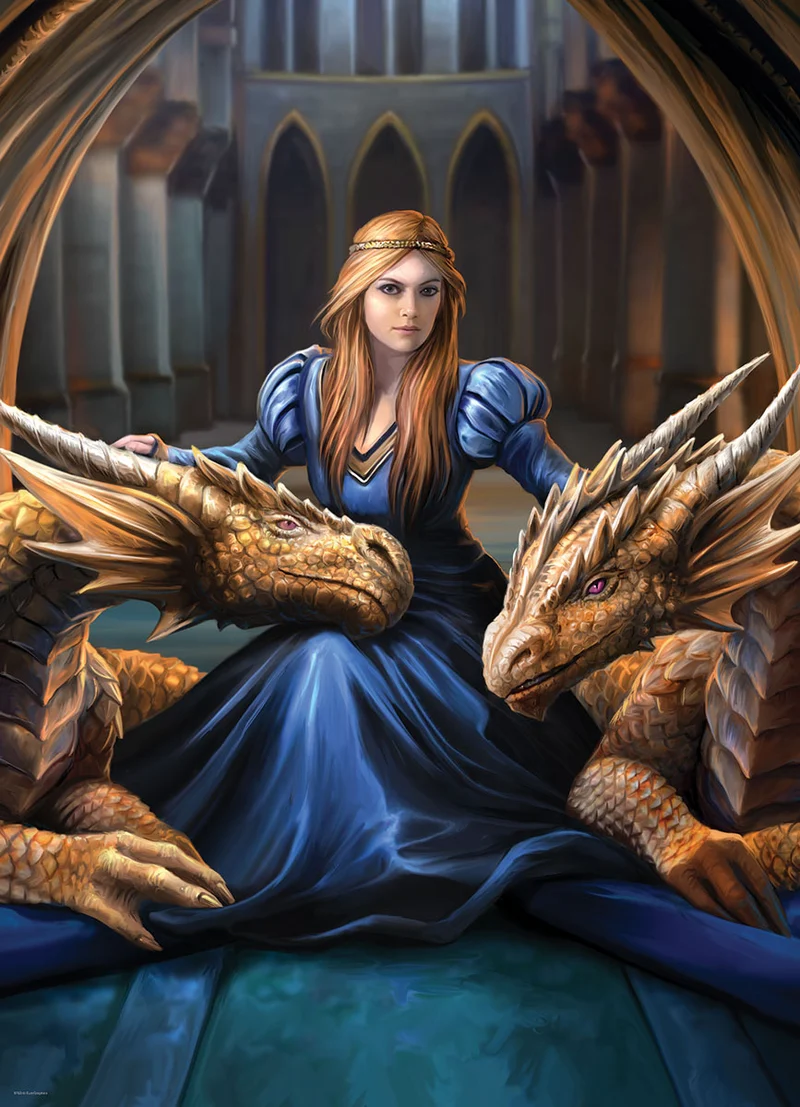 Eurographics 1000pc Anne Stokes Fierce Loyalty Puzzle