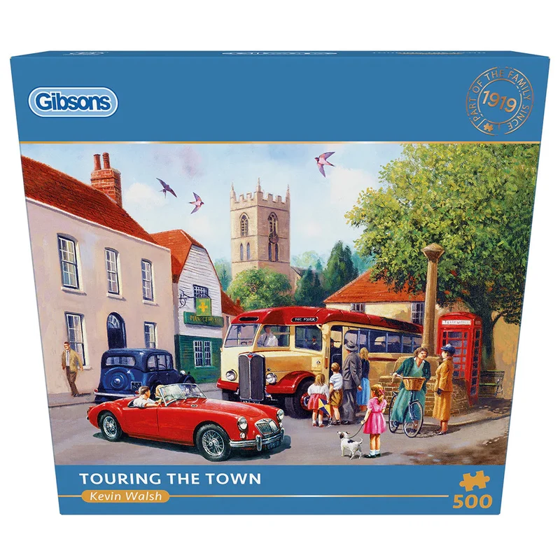 Gibsons 500pc Touring The Town Puzzle