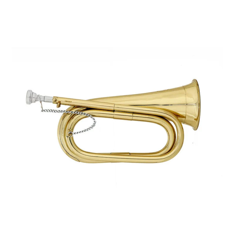 John Packer JP Bb Bugle Musical Instrument Large - Brass Lacquer