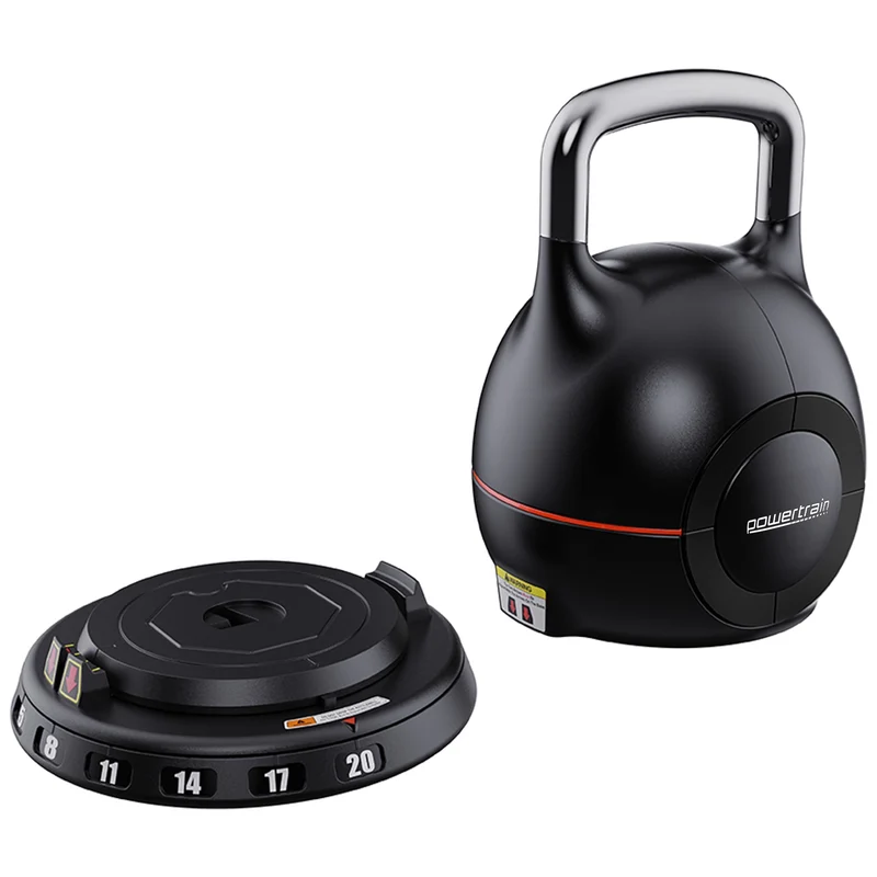 Powertrain Adjustable Kettlebell 20kg 7-in-1 Set