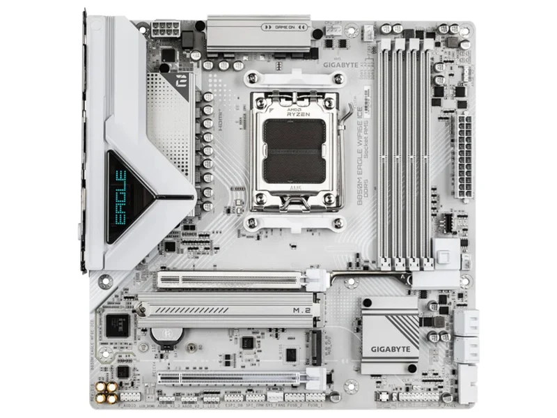 Gigabyte B850M Eagle WiFi6E Ice AM5 mATX