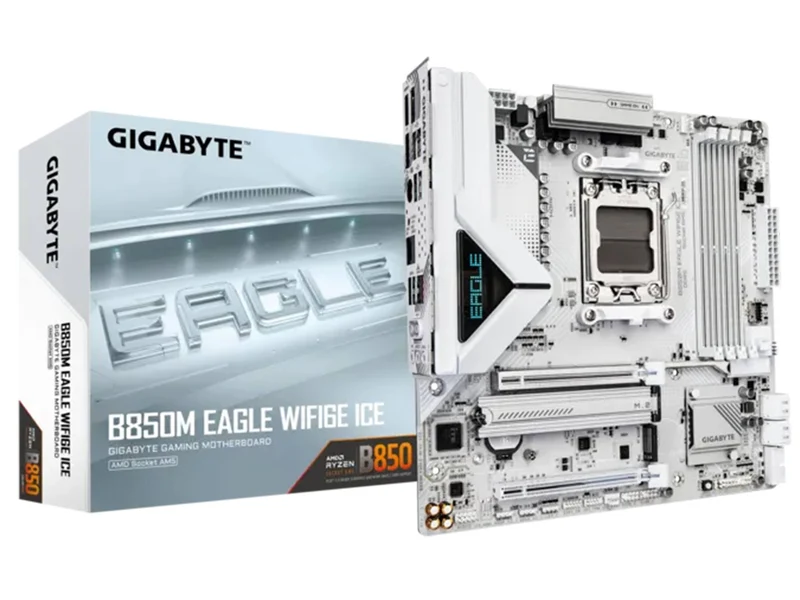 Gigabyte B850M Eagle WiFi6E Ice AM5 mATX
