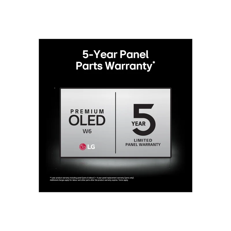 LG 77" OLED EVO AI W6 Wallpaper 4K Smart TV [2026]