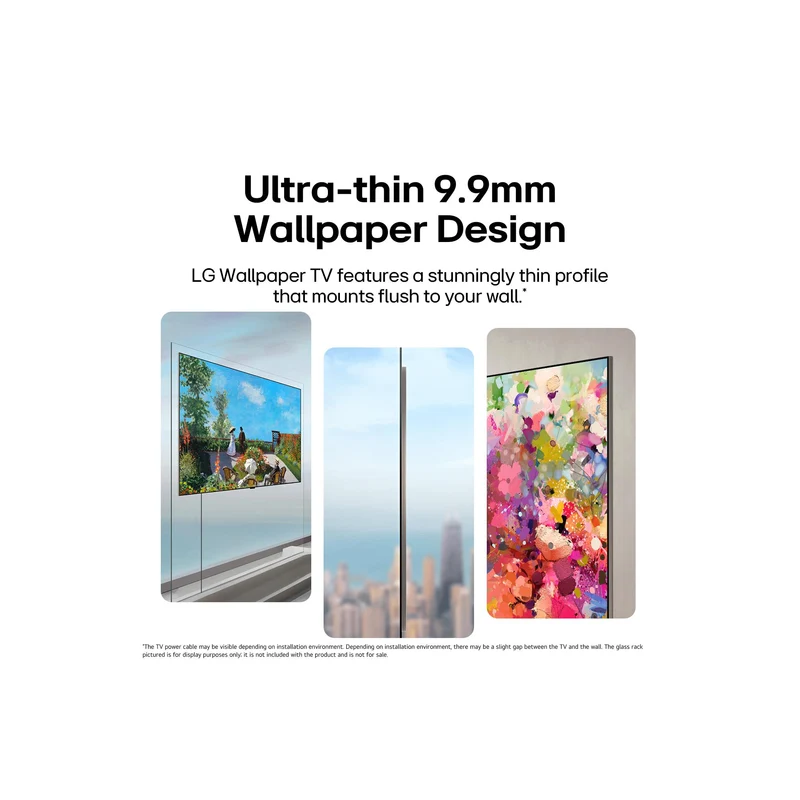 LG 83" OLED EVO AI W6 Wallpaper 4K Smart TV [2026]
