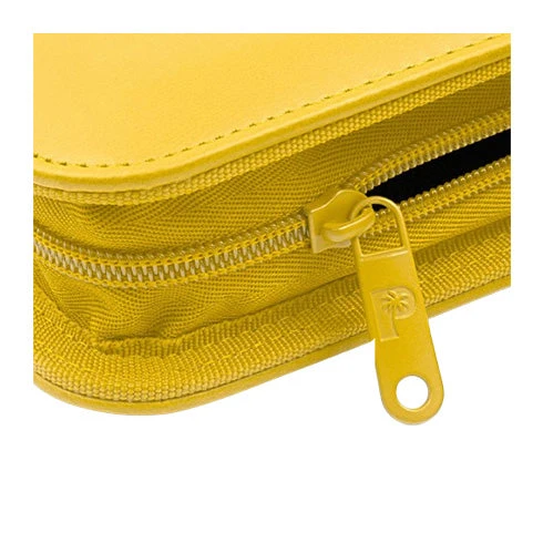 Palms Off Gaming STEALTH 12 Pocket Zip Trading Card Binder - Yellow