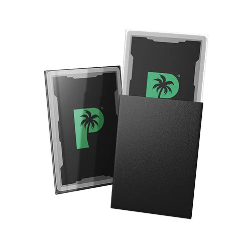 Palms Off Gaming Palms Off Japanese 60pc Blackout Deck Sleeves - Black