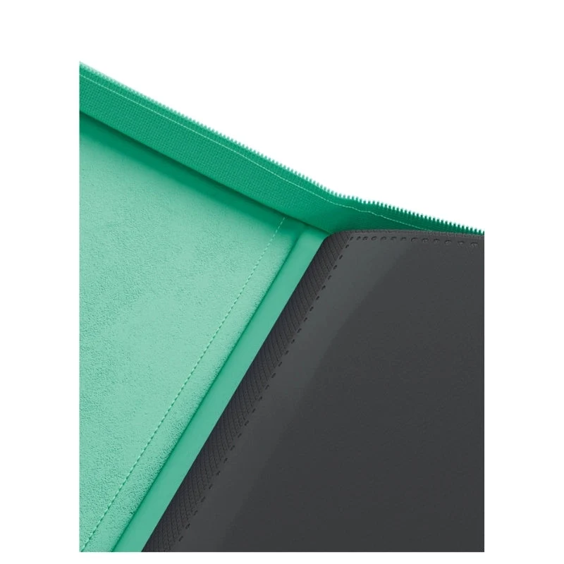 Palms Off Gaming Collector's Series Card Loader TOP LOADER Clear Zip Binder - Turquoise