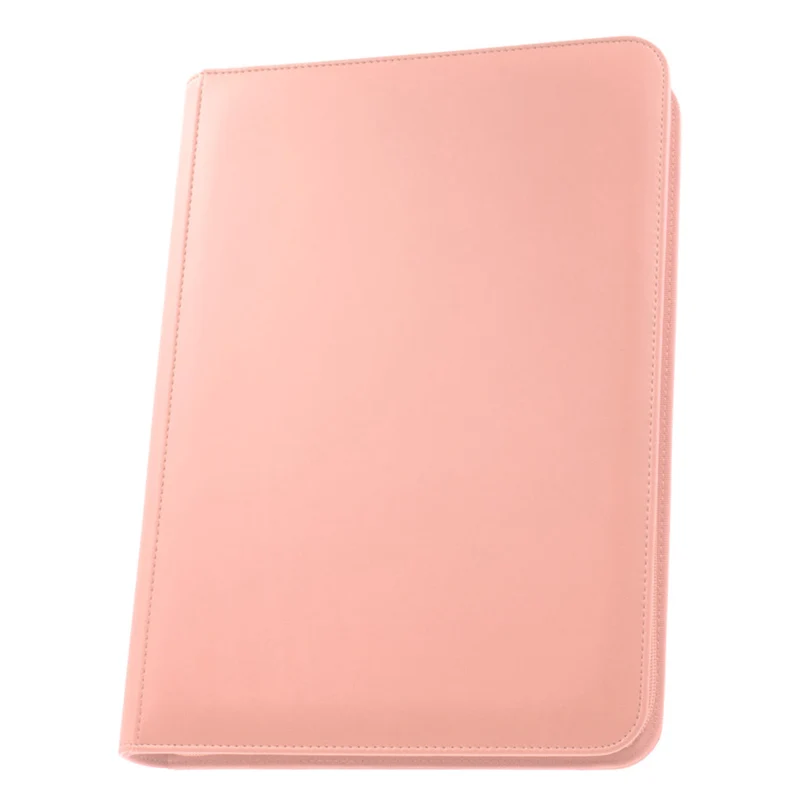 Palms Off Gaming STEALTH 9 Pocket Zip Trading Card Binder - Pink
