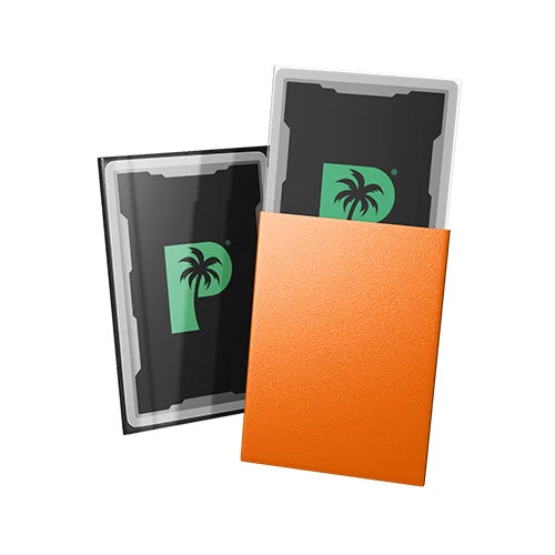 Palms Off Gaming Palms Off Standard 100pc Blackout Deck Sleeves - Orange