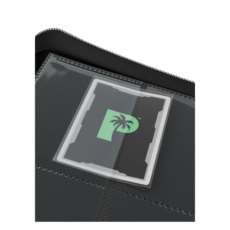 Palms Off Gaming Collector's Series 9 Pocket Zip Trading Card Binder - Black