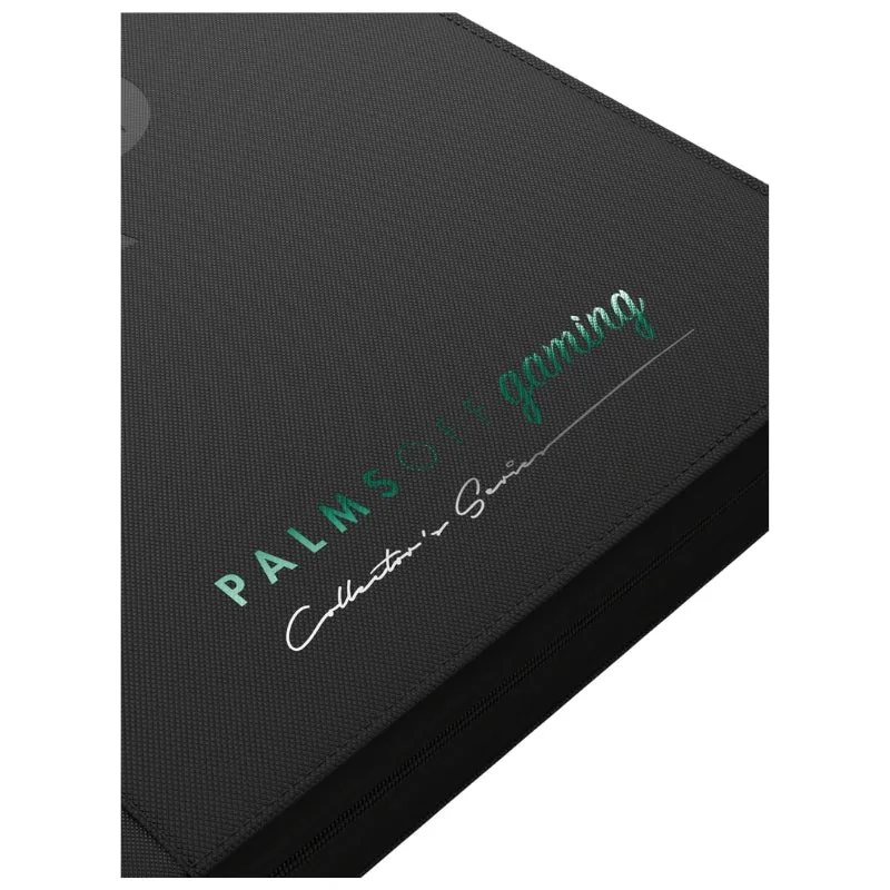 Palms Off Gaming Collector's Series 9 Pocket Zip Trading Card Binder - Black