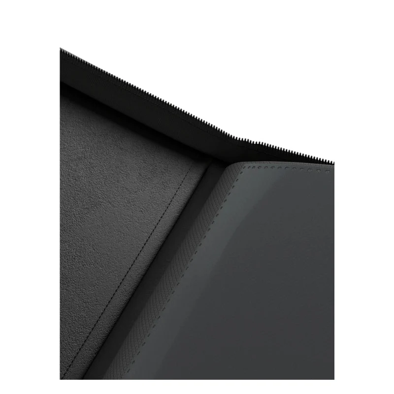 Palms Off Gaming Collector's Series Card Loader TOP LOADER Clear Zip Binder - Black