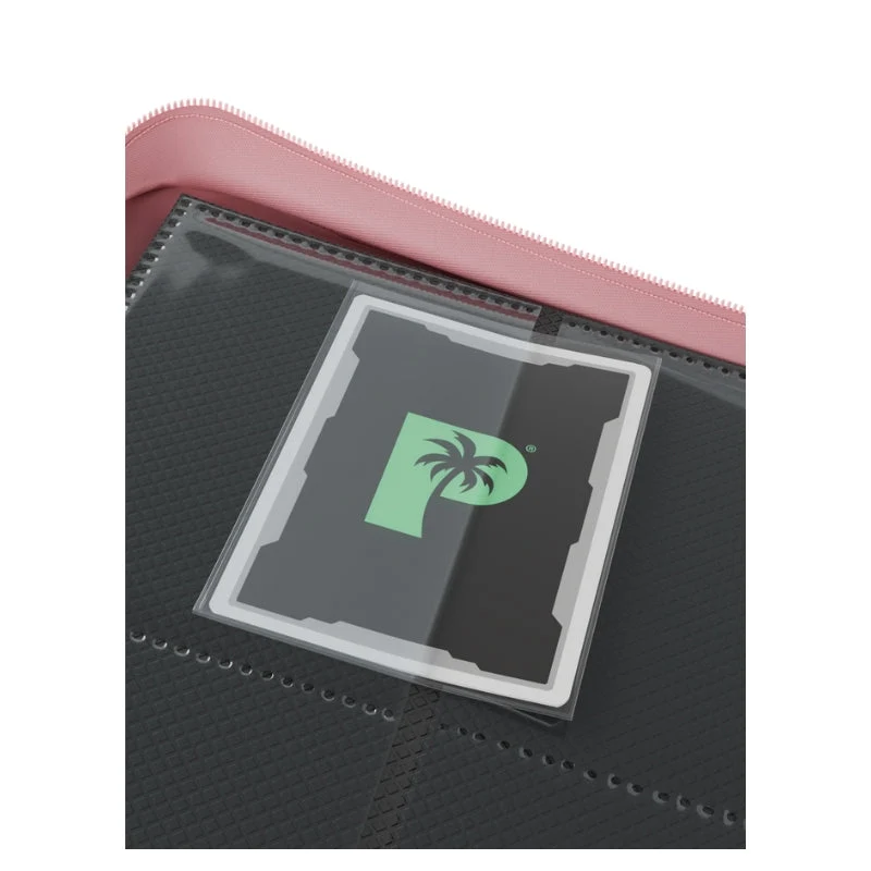 Palms Off Gaming Collector's Series 9 Pocket Zip Trading Card Binder - Pink