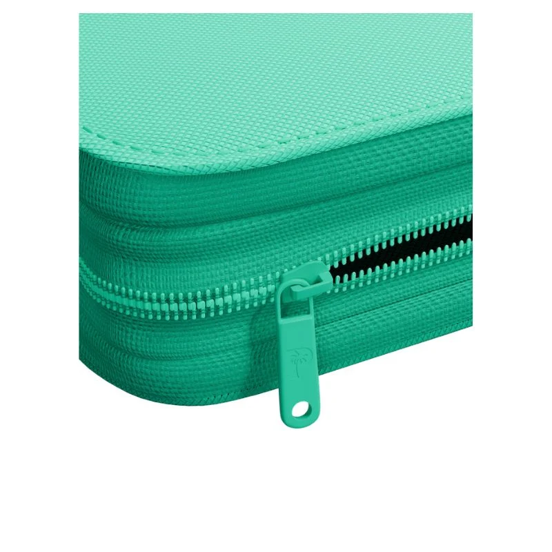 Palms Off Gaming Collector's Series 4 Pocket Zip Trading Card Binder - Turquoise