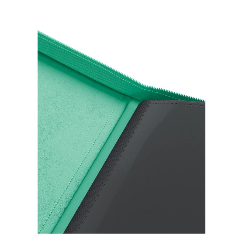 Palms Off Gaming Collector's Series 12 Pocket Zip Trading Card Binder - Turquoise